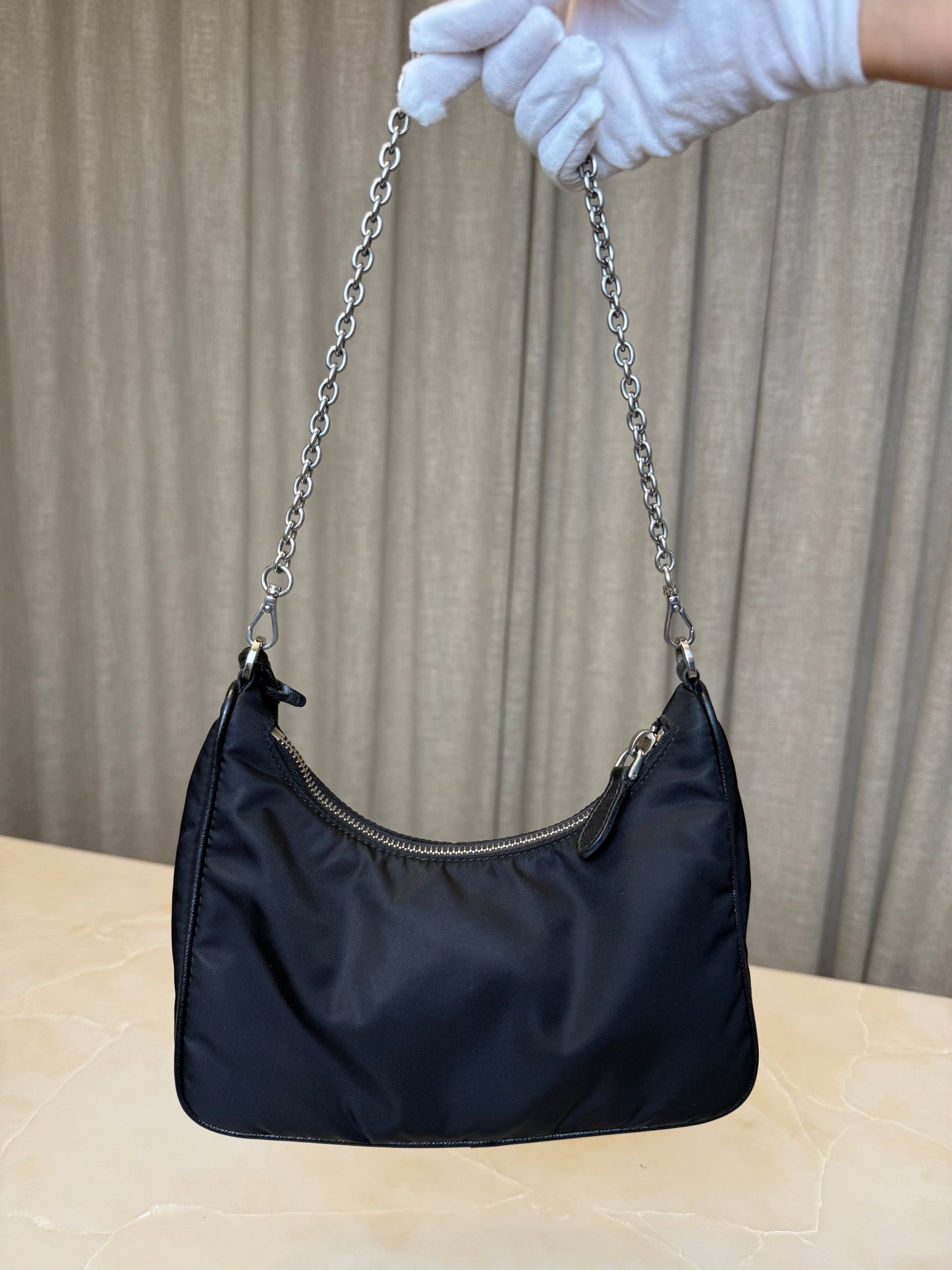 Prada Re-Edition 2005 black Re-Nylon bag