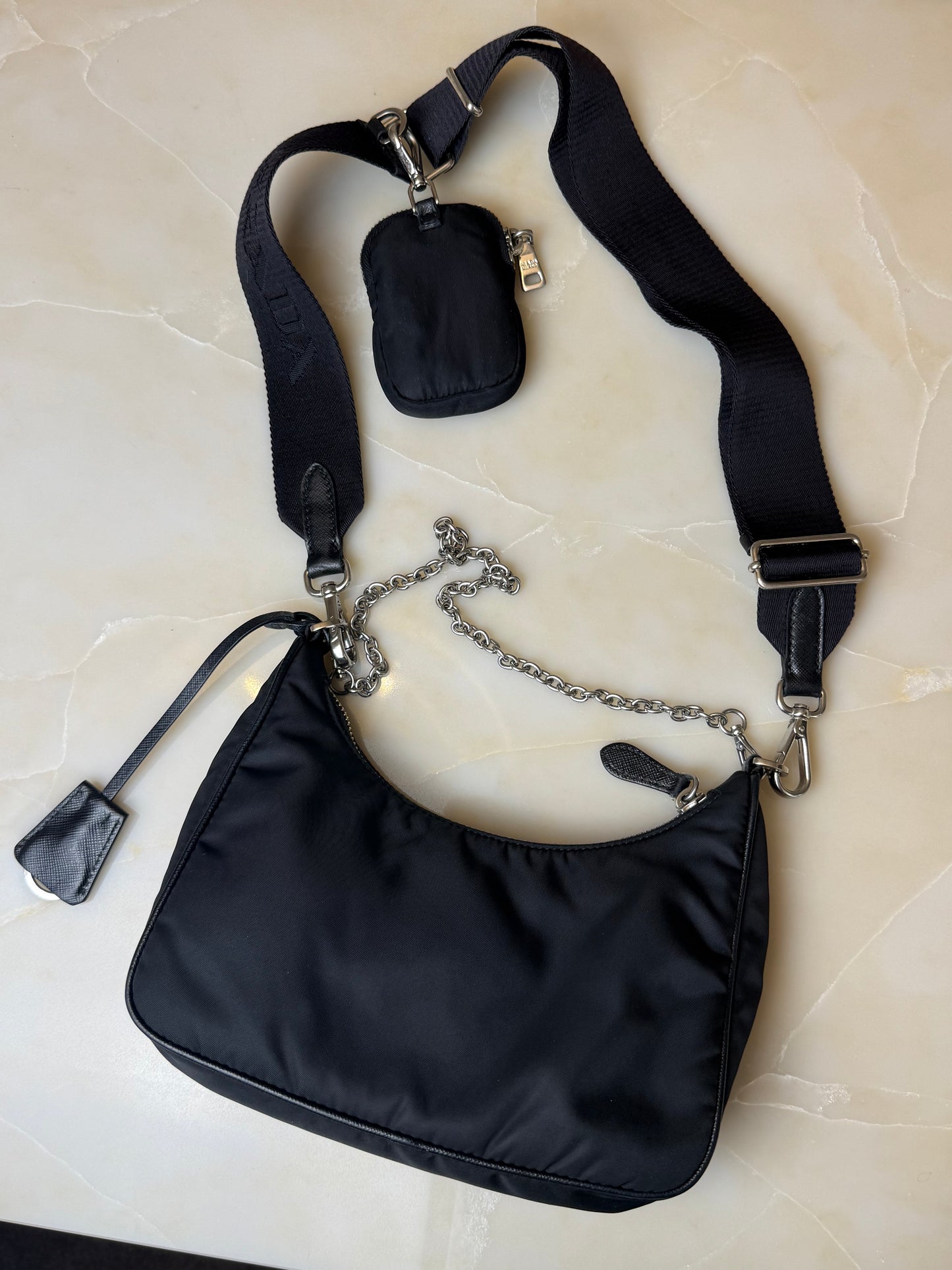 Prada Re-Edition 2005 black Re-Nylon bag