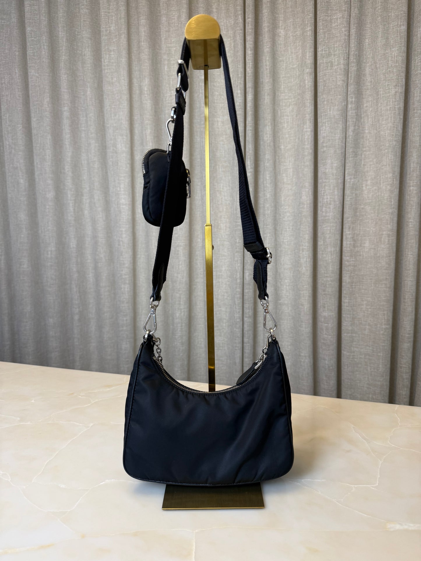 Prada Re-Edition 2005 black Re-Nylon bag