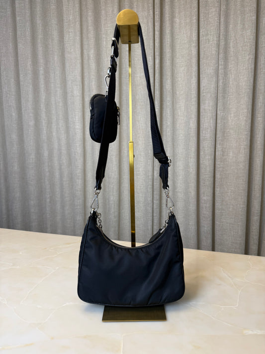 Prada Re-Edition 2005 black Re-Nylon bag