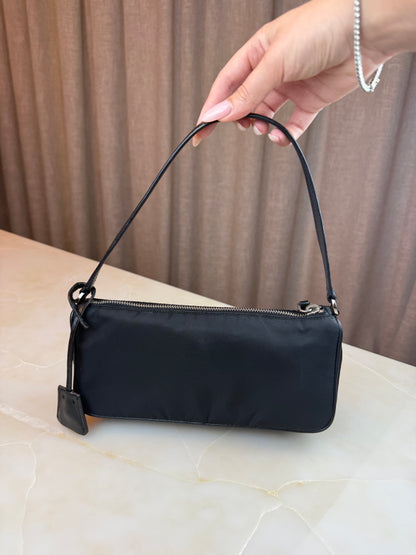 Prada 2005 Re-Edition Tessuto Pochette Shoulder Bag