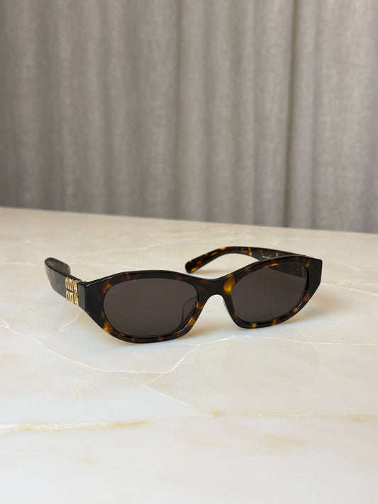 Miu Miu Tortoise Shell Sunglasses A03S 14L60M