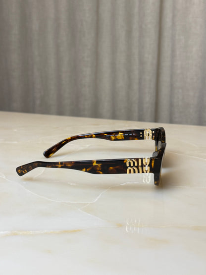 Miu Miu Tortoise Shell Sunglasses A03S 14L60M