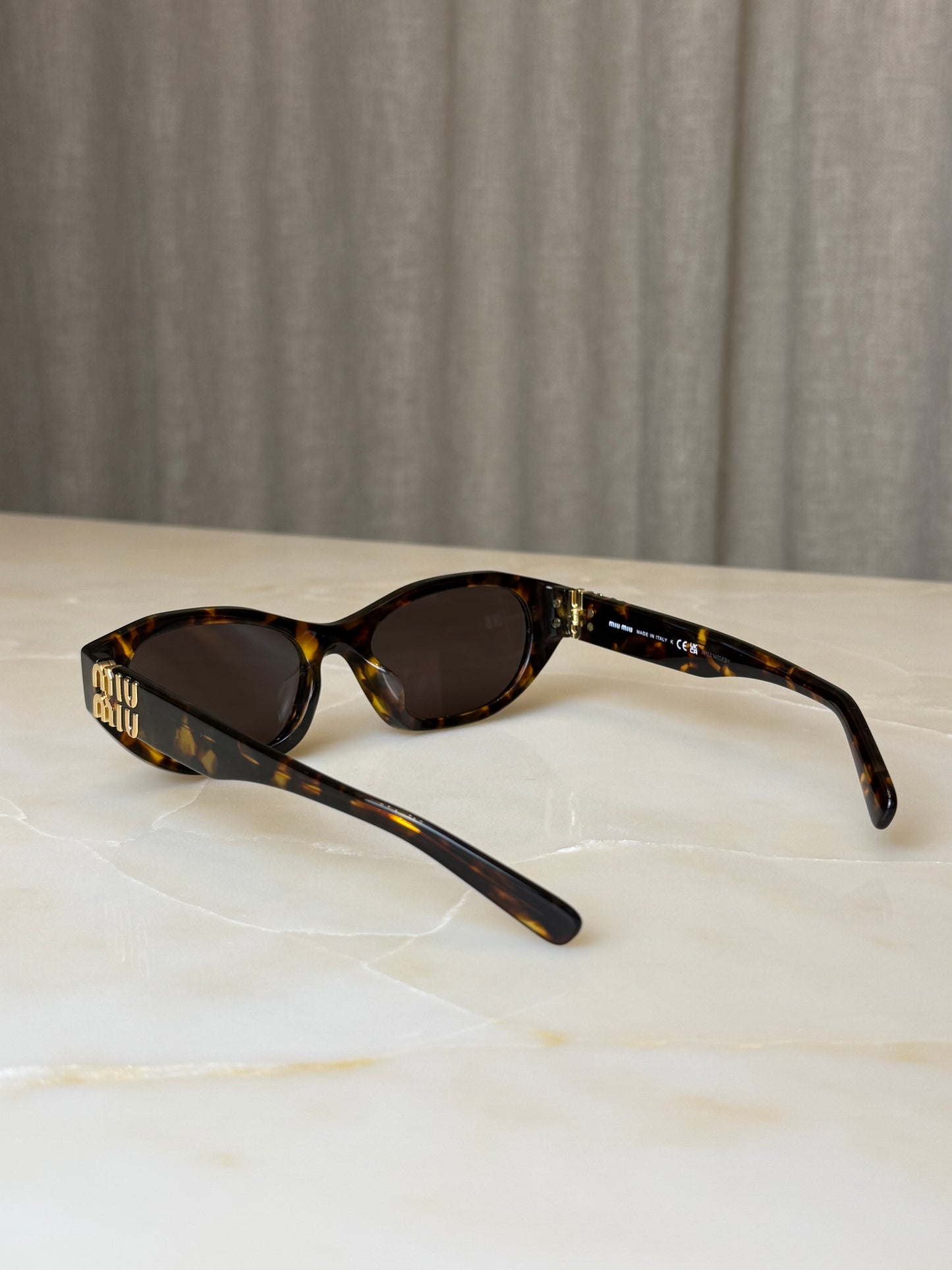 Miu Miu Tortoise Shell Sunglasses A03S 14L60M