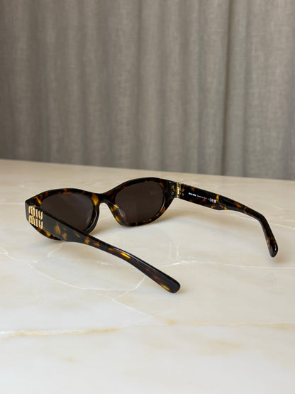 Miu Miu Tortoise Shell Sunglasses A03S 14L60M