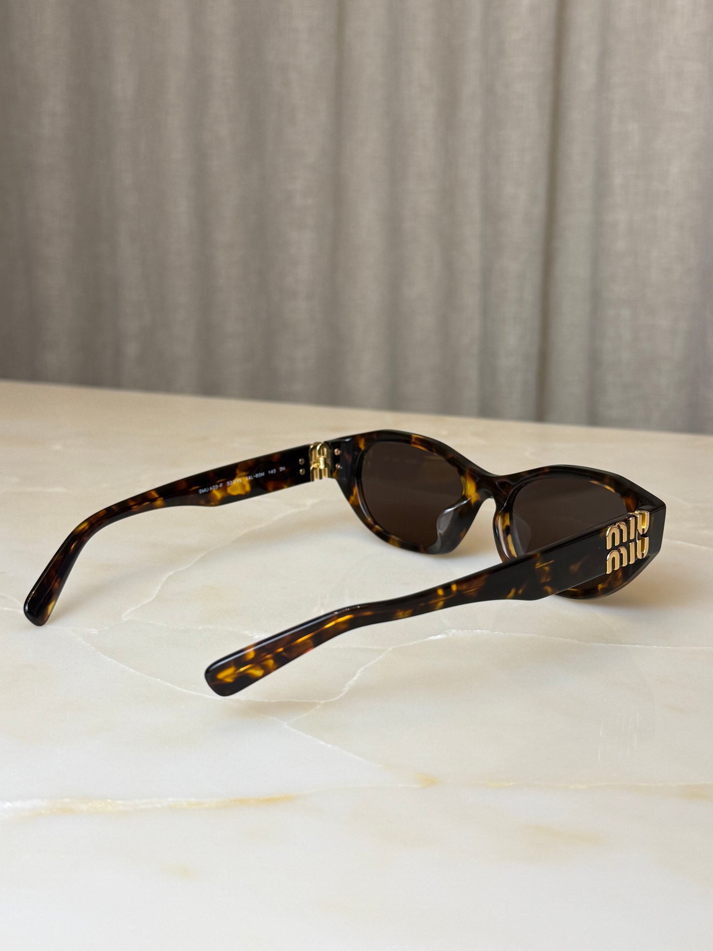 Miu Miu Tortoise Shell Sunglasses A03S 14L60M