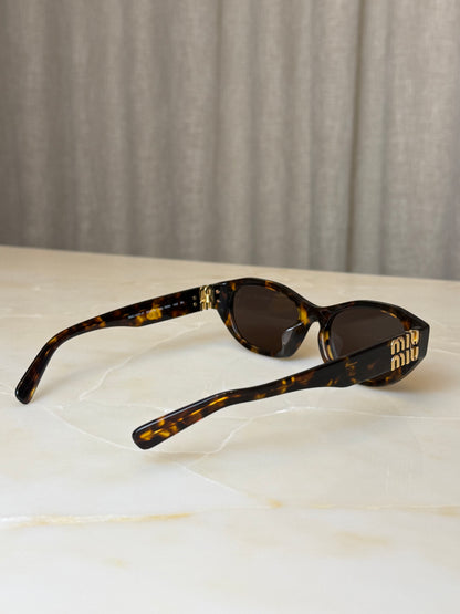 Miu Miu Tortoise Shell Sunglasses A03S 14L60M
