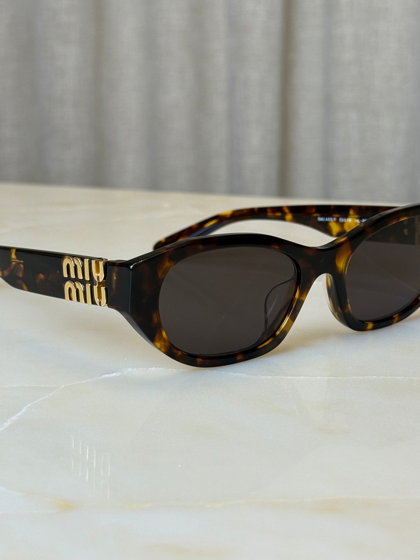 Miu Miu Tortoise Shell Sunglasses A03S 14L60M
