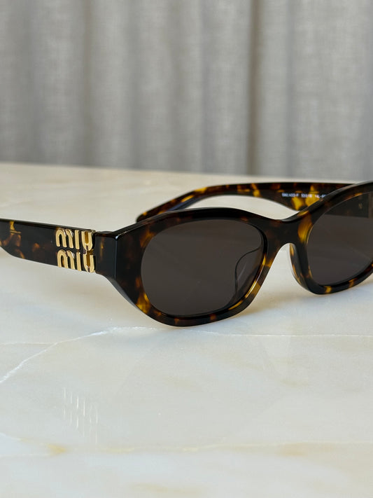 Miu Miu Tortoise Shell Sunglasses A03S 14L60M