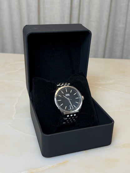 Oris Artix Black Date 42mm Mens Automatic Watch